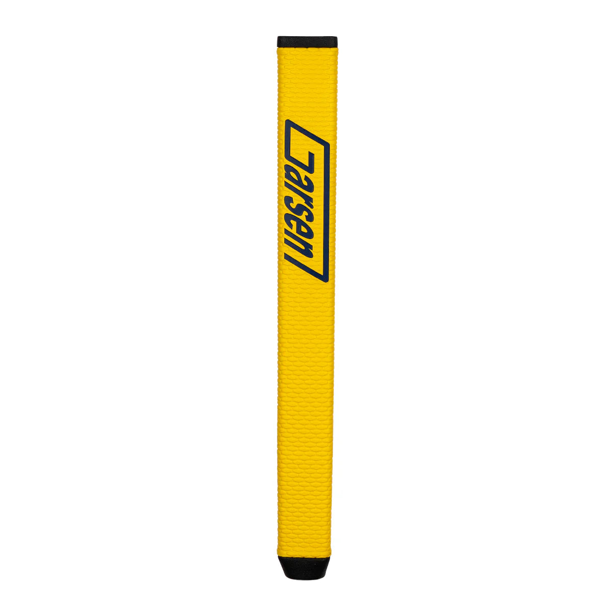 Front view of the Garsen 2026 Majors Collection Leaderboard yellow putter grip