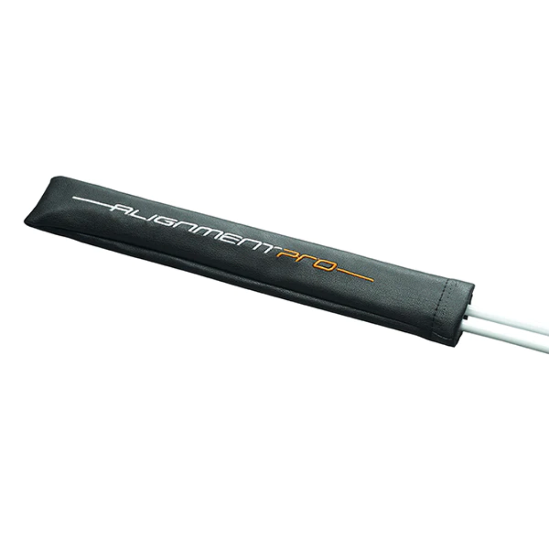 Black cover with 'Alignment Pro' product on a white background