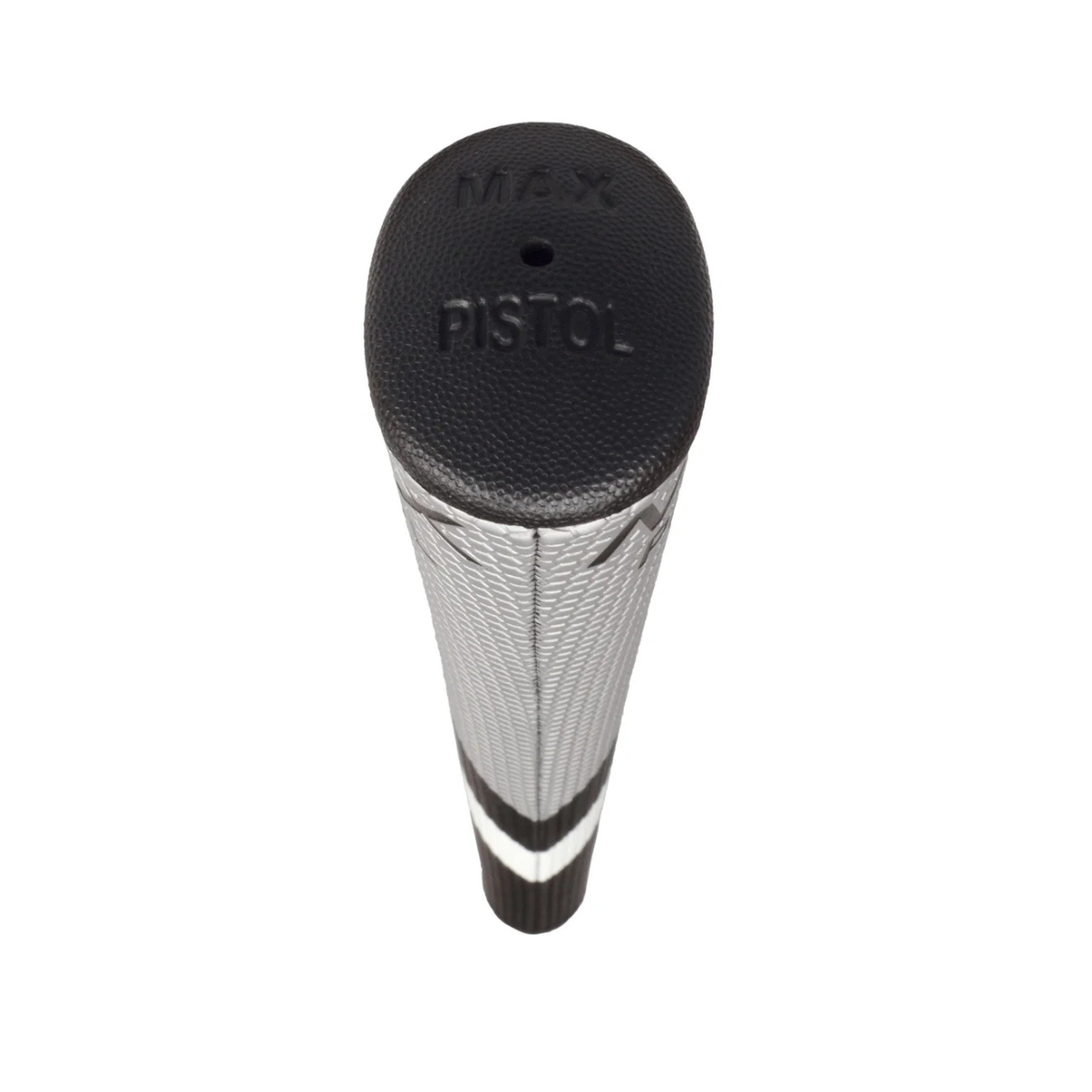 Garsen putter grip with 'Pistol' branding on a white background