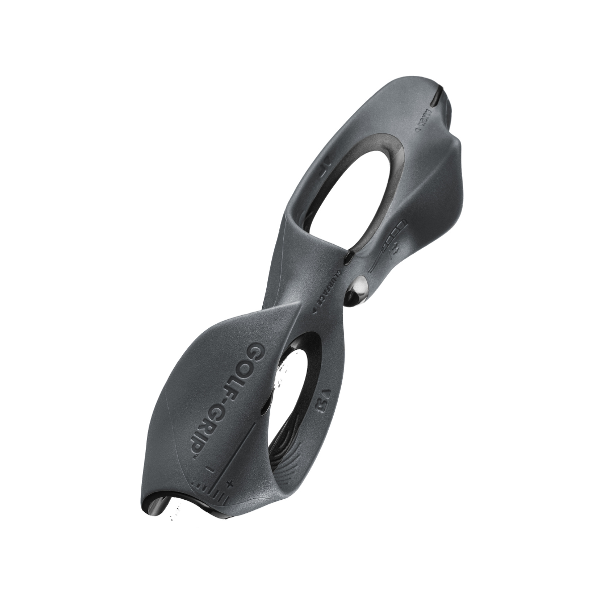 Black bow sight on a white background