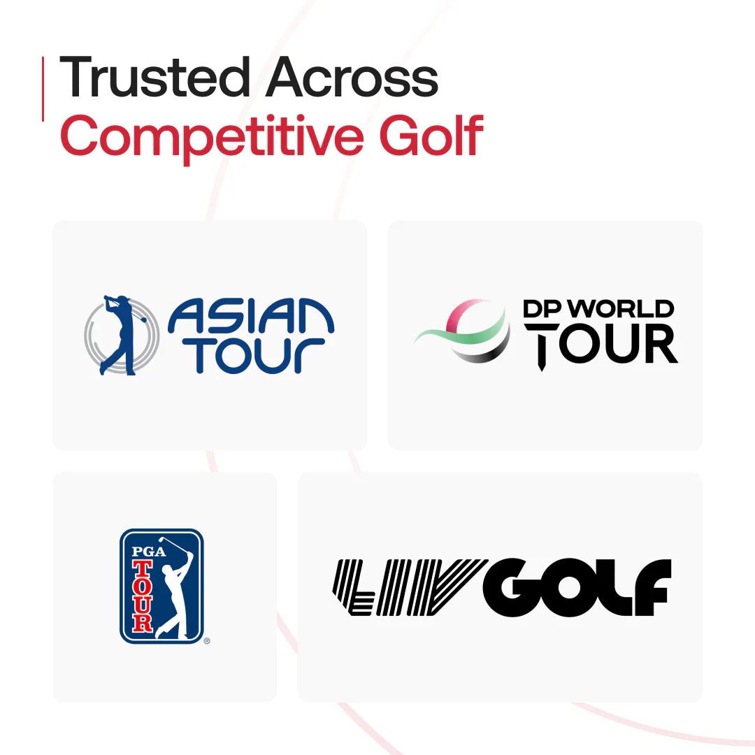 TRS Ball trusted by professional golfers across the Asian Tour, DP World Tour, PGA Tour and LIV Golf