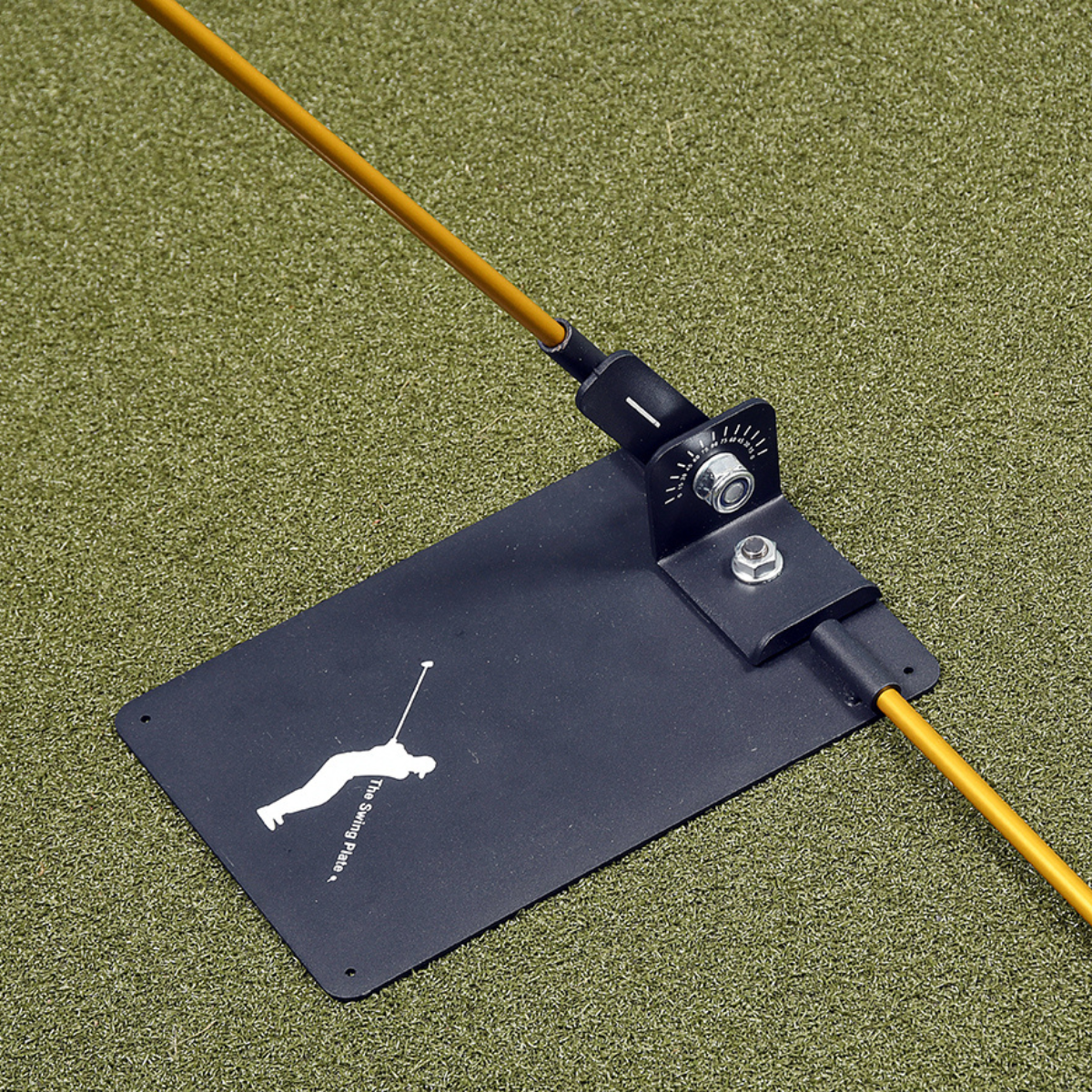 The Swing Plate on a green surface