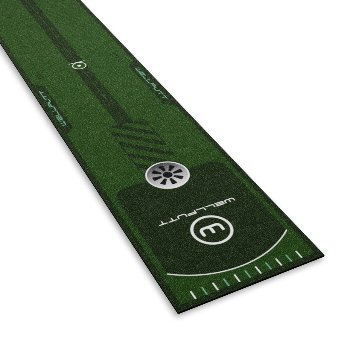 Wellputt 8ft Essential putting mat for indoor short putt golf practice