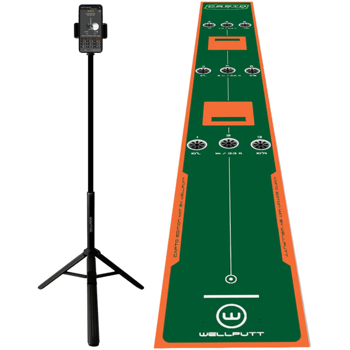 Capto Wellputt Mat & Smartphone Tripod for Capto 2 & EZ