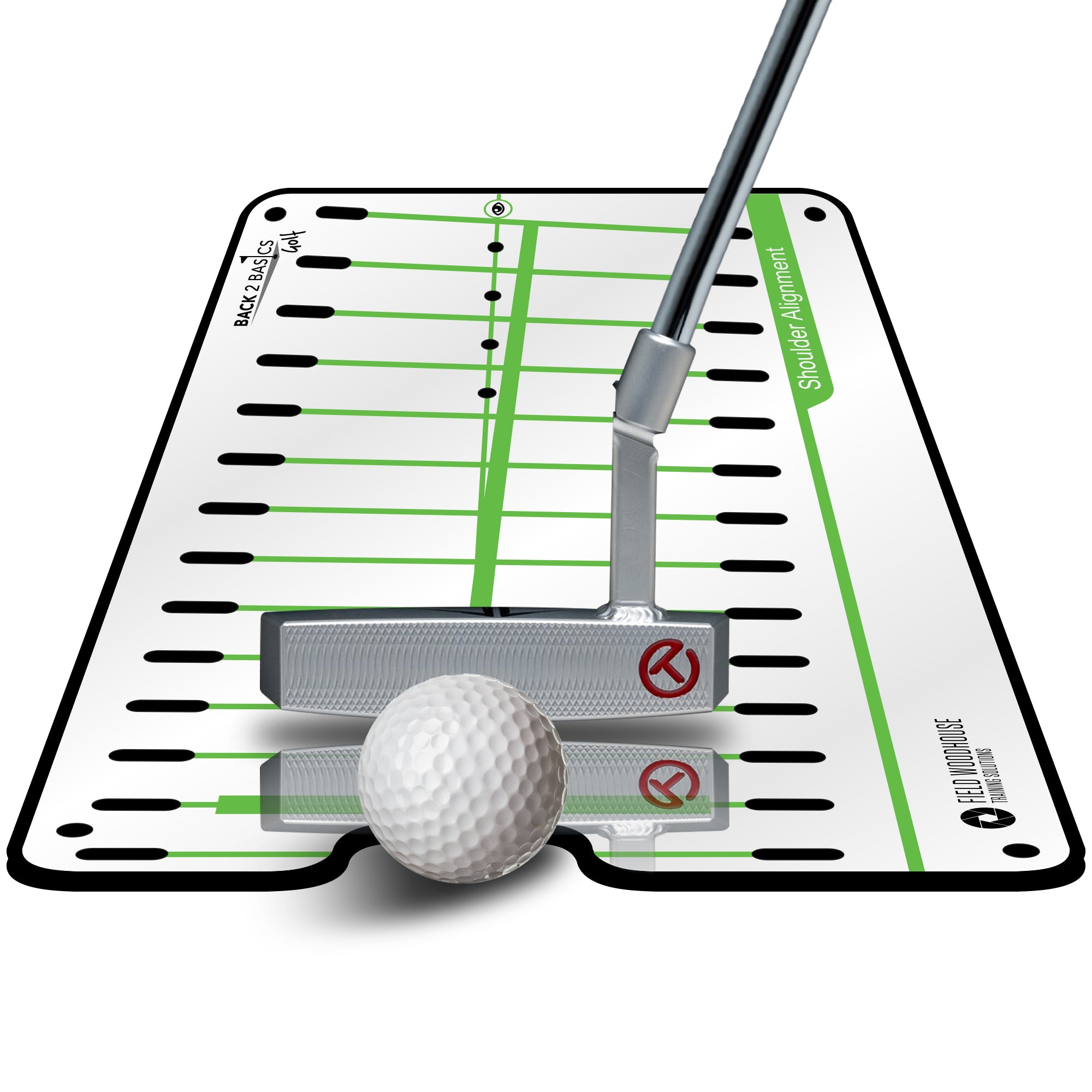 Back 2 Basics Pro Path Putting Mirror with 4 Gates image 2