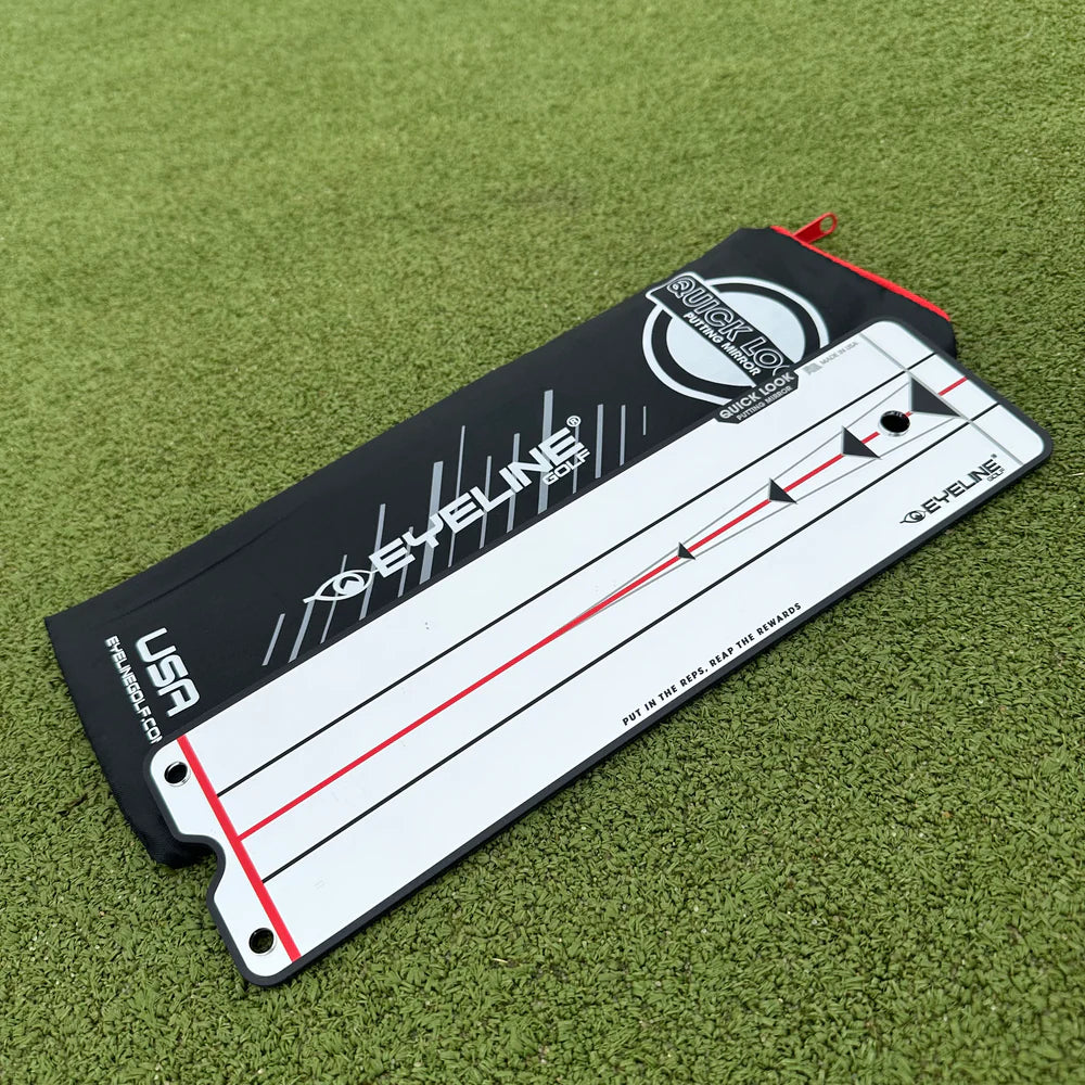 Eyeline Quick Look Mirror putting training aid for eye position and setup alignment