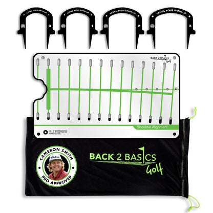 Back 2 Basics Pro Path Putting Mirror with 4 Gates image 0