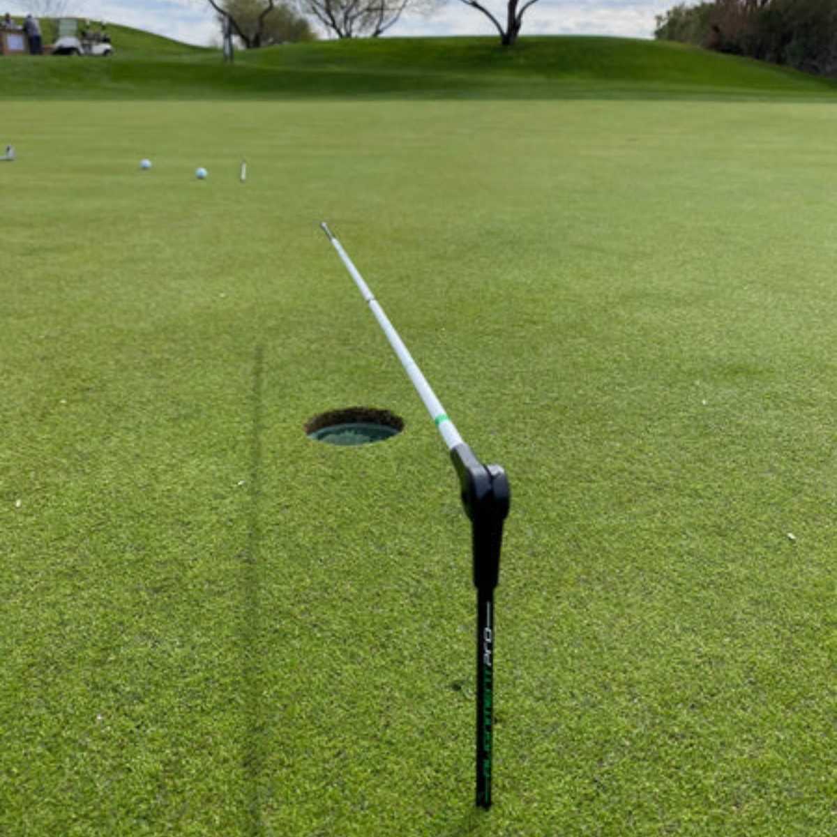 Alignment Pro single hinge training aid for golf swing alignment and motion