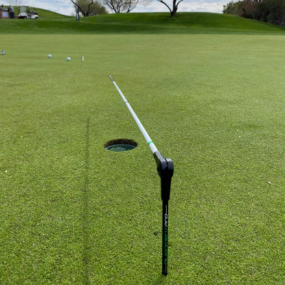Alignment Pro single hinge training aid for golf swing alignment and motion