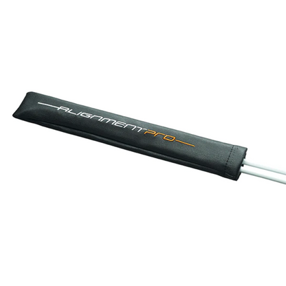 Black cover with 'Alignment Pro' product on a white background