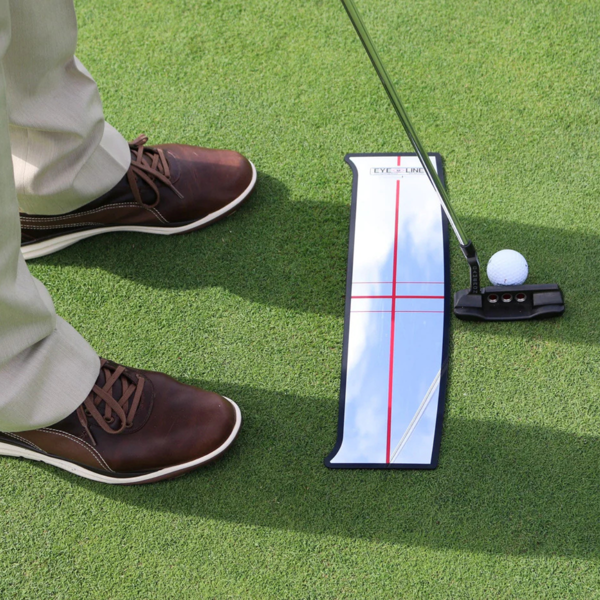 Eyeline Golf Shoulder Mirror Classic large putting training aid for shoulder alignment