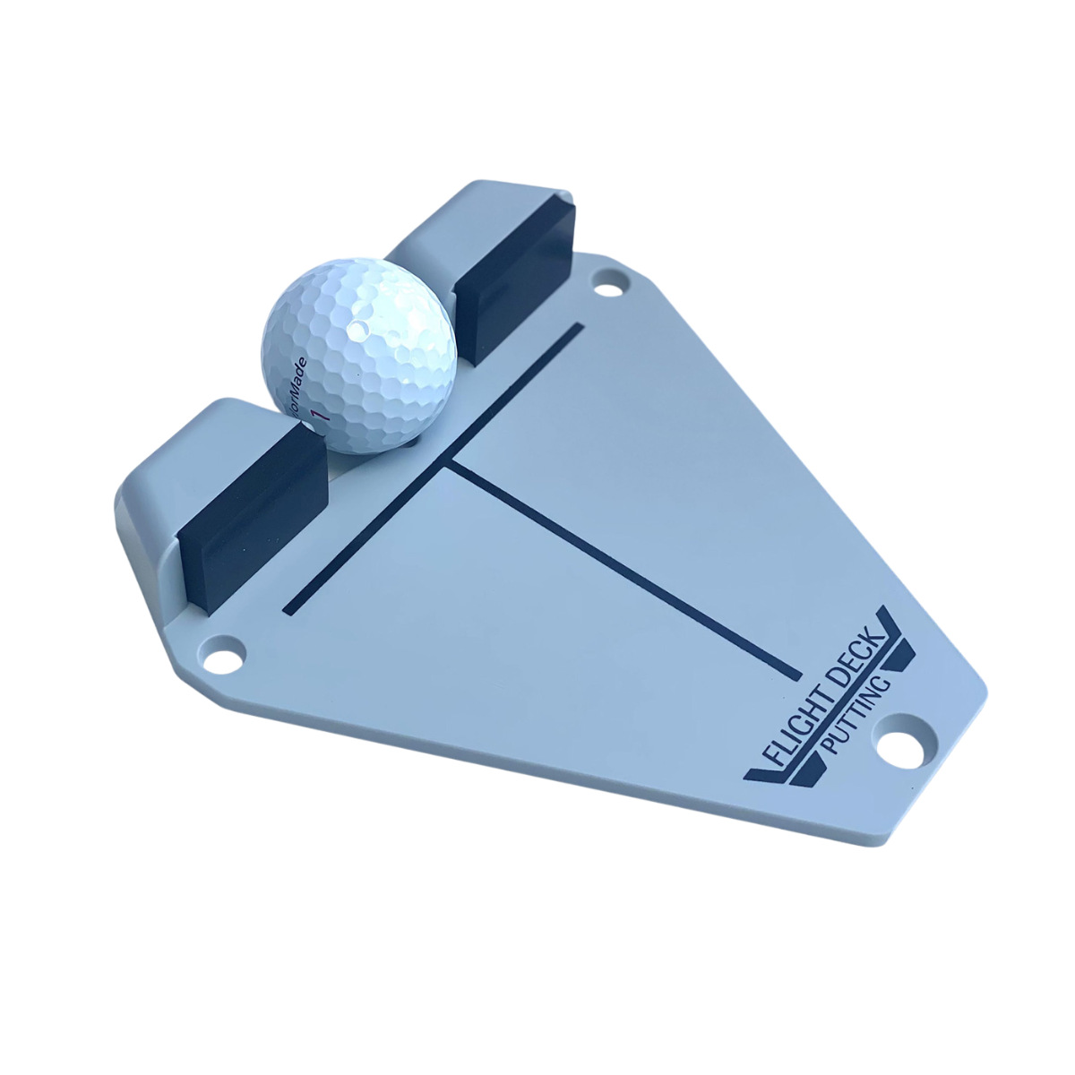 Flight Deck Putting Tour on white background