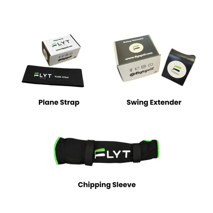 Flyt Golf Bundle training aids for alignment structure and swing consistency