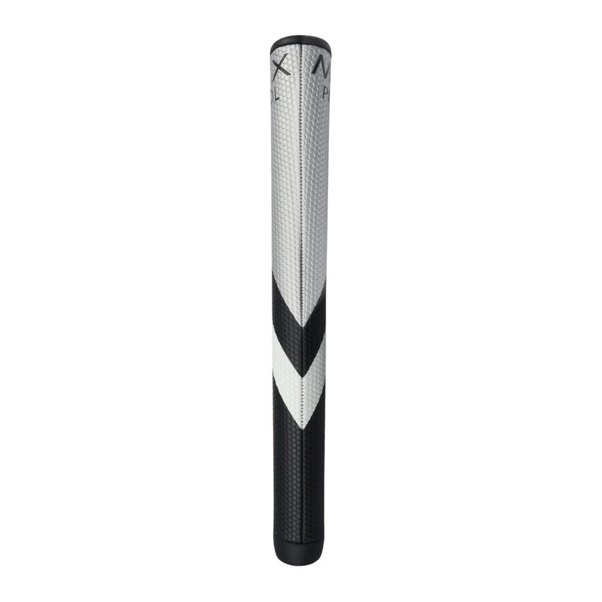 Side angle of Garsen putter grip on a white background