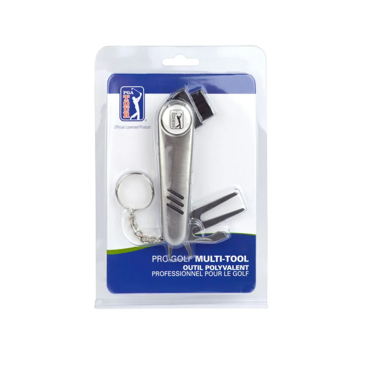 PGA Tour multi-tool in packaging with PGA Tour logo