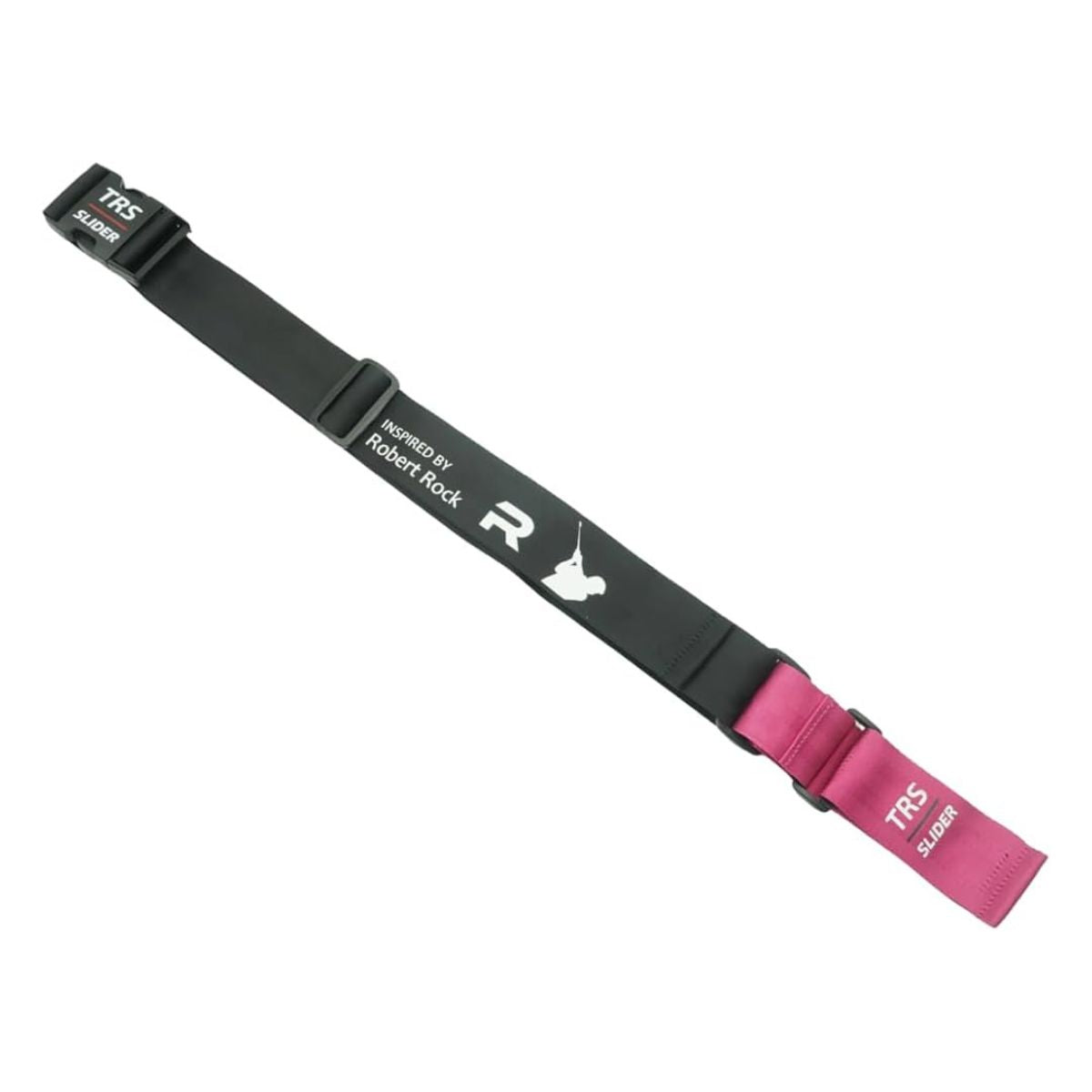 TRS Slider golf training aid with adjustable sliding strap designed to improve trail arm connection and swing path