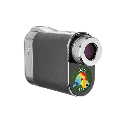 SL3 laser rangefinder with digital display on a white background
