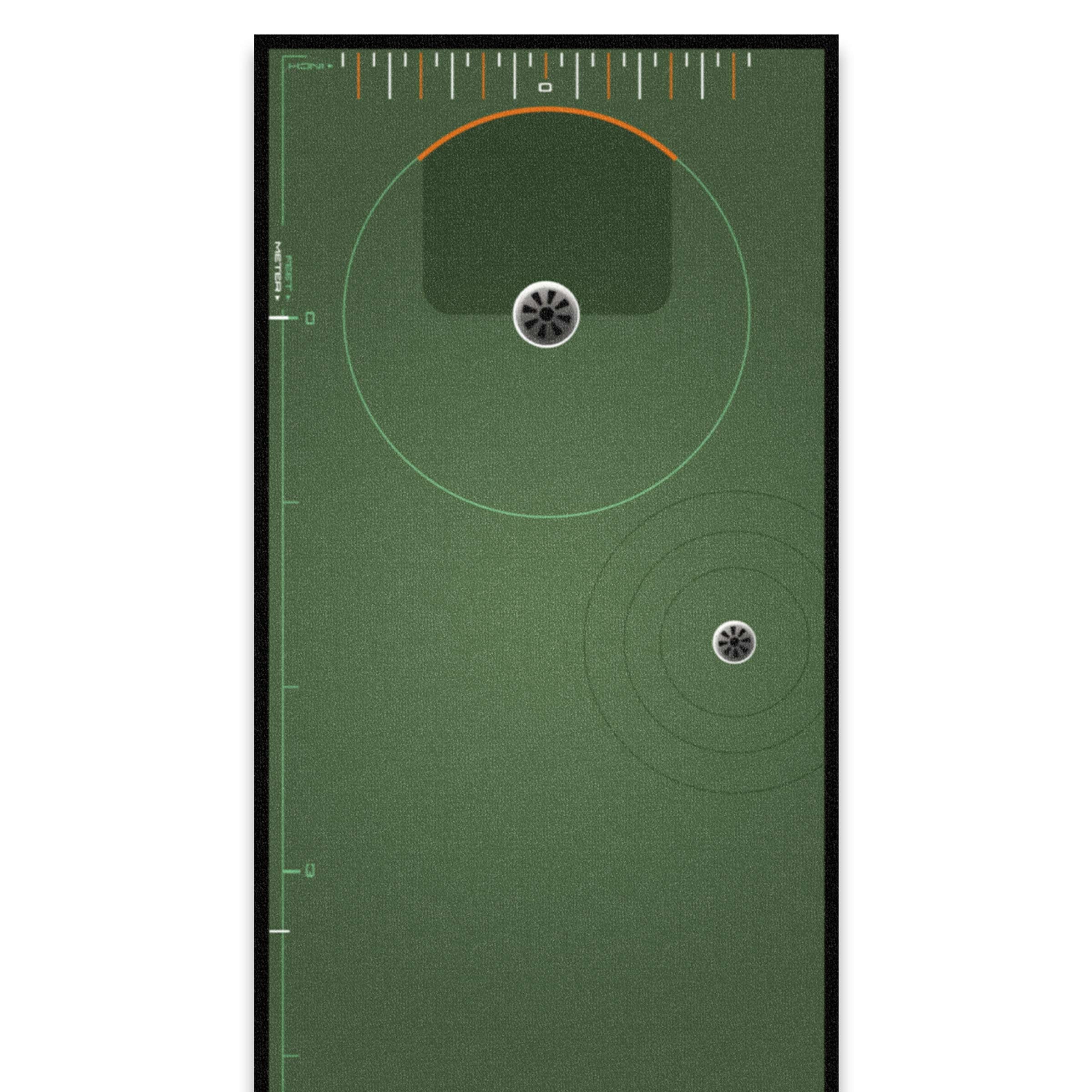 Wellputt 16.4ft Ultimate Fitting putting mat for advanced training and putter fitting