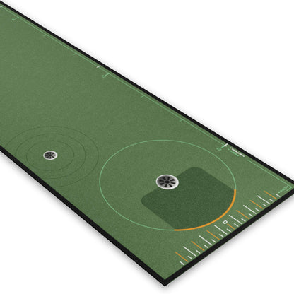 Wellputt 16.4ft Ultimate Fitting putting mat for advanced training and putter fitting