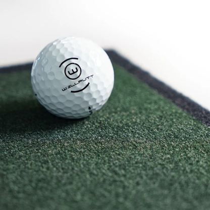 Wellputt 8ft Essential putting mat for indoor short putt golf practice