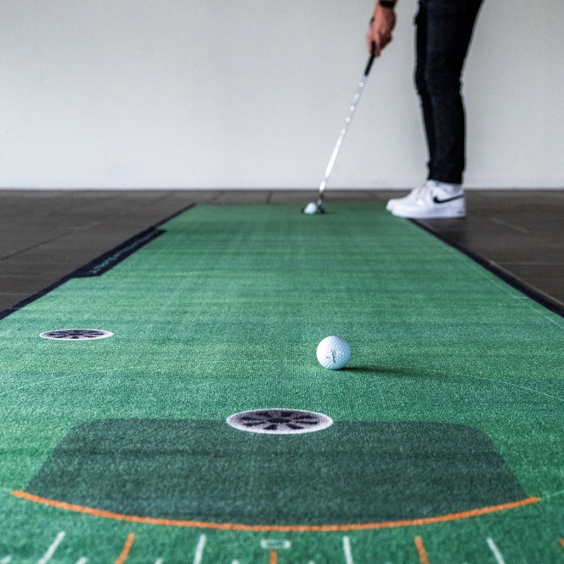 Medium-to-fast green speed training