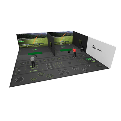 Wellputt custom putting surface for golf studios and professional training environments

