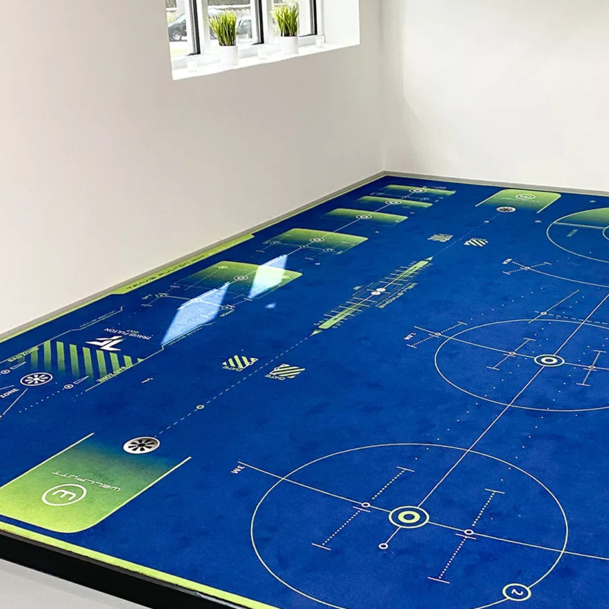 Wellputt custom putting surface for golf studios and professional training environments