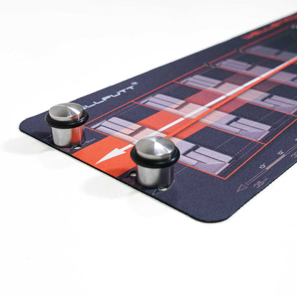 Wellputt indoor golf tees with weighted base for stable practice on putting mats