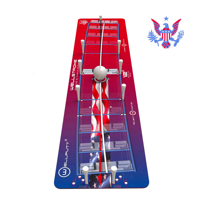 Wellstroke 12 Deg Putting Arc - Stars & Stripes Special Edition image 3