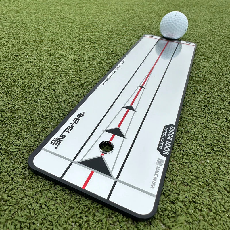 Eyeline Quick Look Mirror putting training aid for eye position and setup alignment