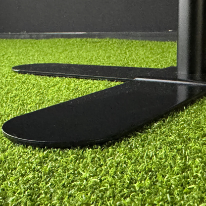 iRange Sports Indoor Base XL for stable and repeatable golf swing filming setup
