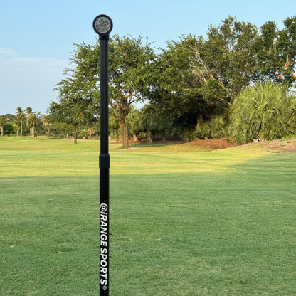 iRange Sports Stick EXT with MagSafe puck for adjustable golf swing video filming